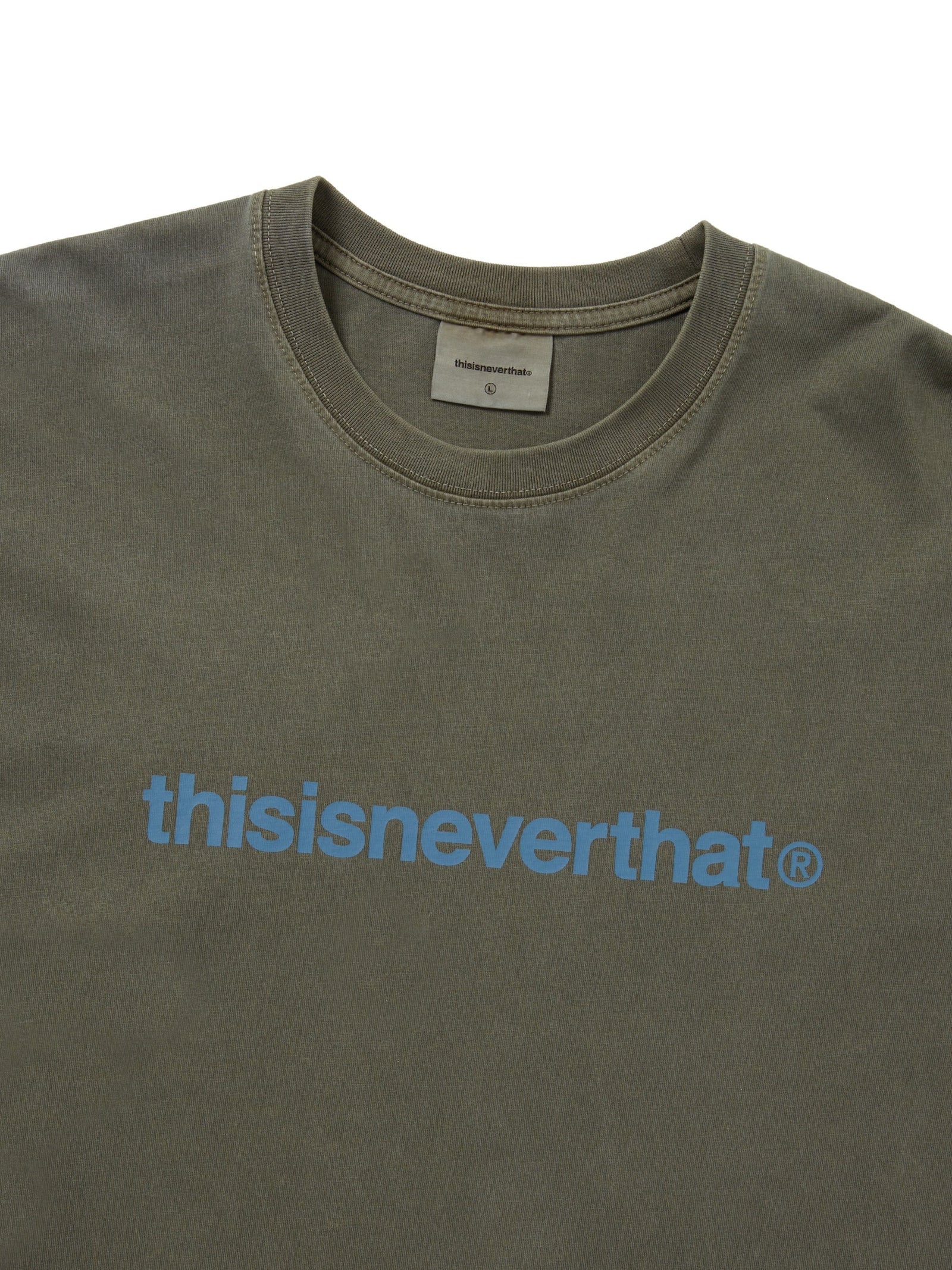 T-Logo L/S Tee Mud / thisisneverthat