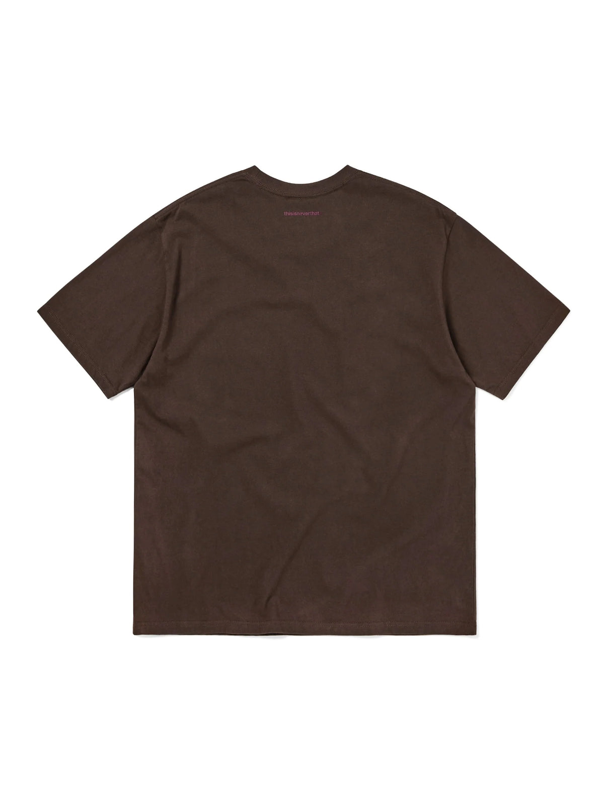 T-Logo Tee Dark Chocolate / thisisneverthat