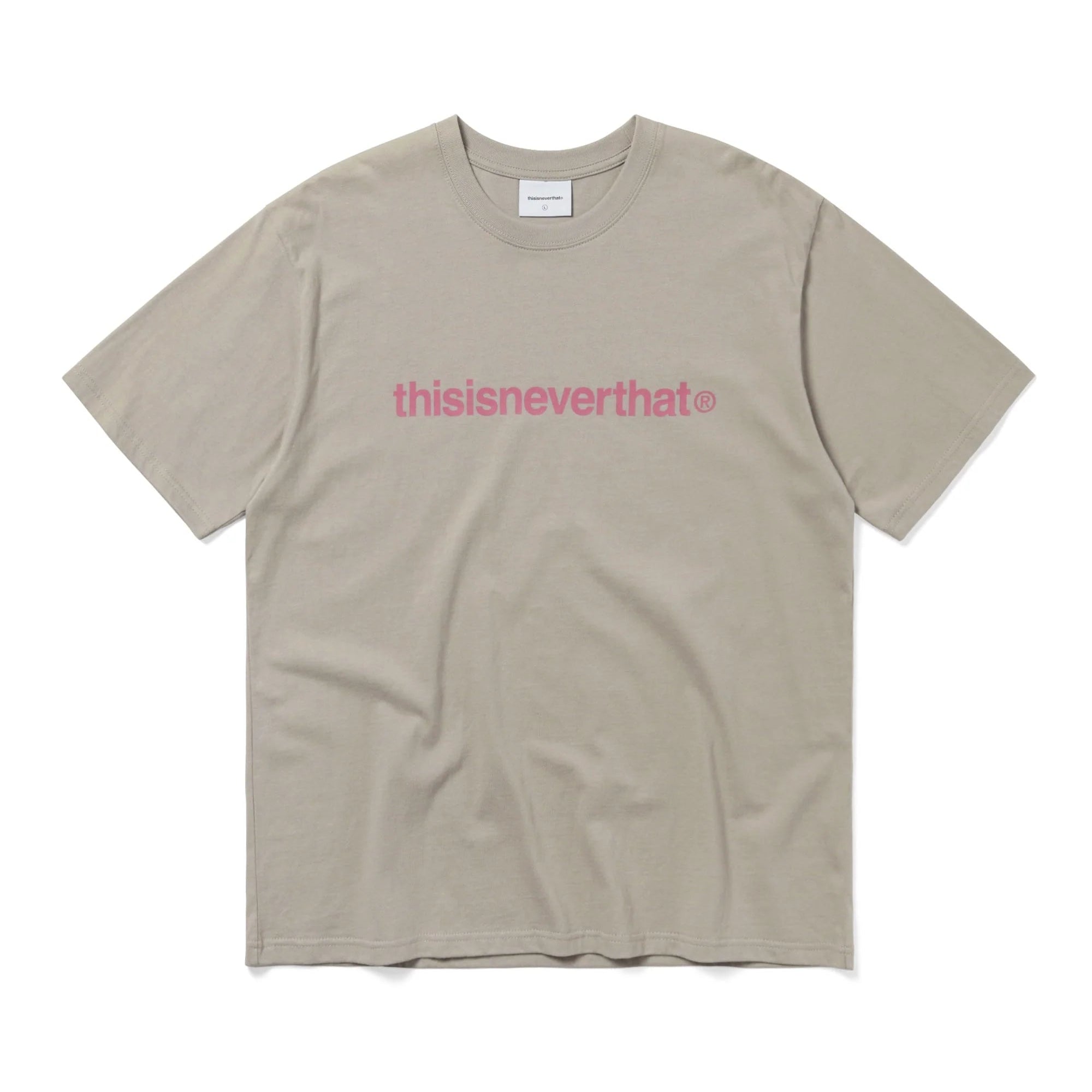 T-Logo Tee Deep Beige / thisisneverthat