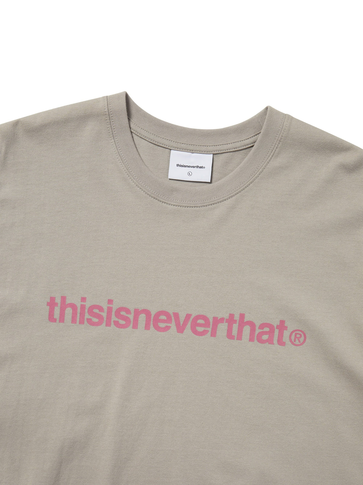 T-Logo Tee Deep Beige / thisisneverthat