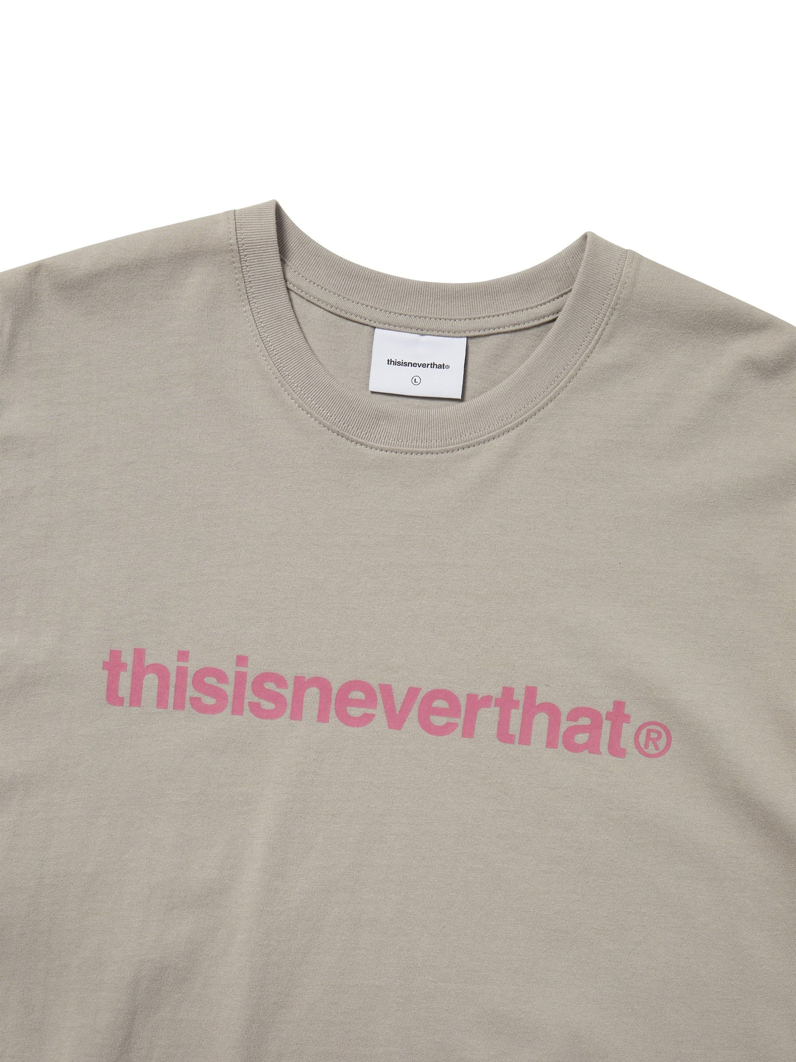 T-Logo Tee Deep Beige / thisisneverthat