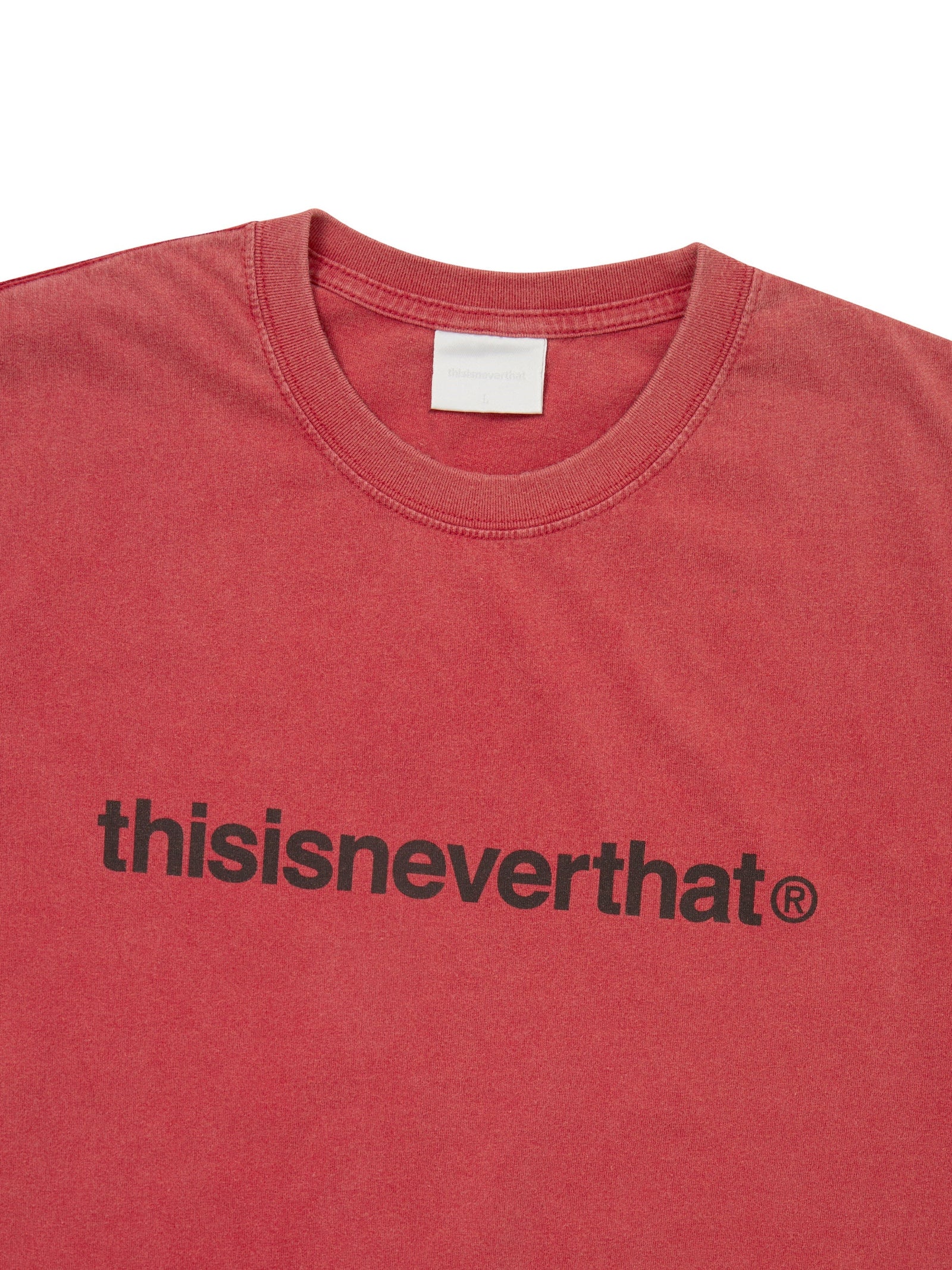 T-Logo Tee / THISISNEVERTHAT / RED