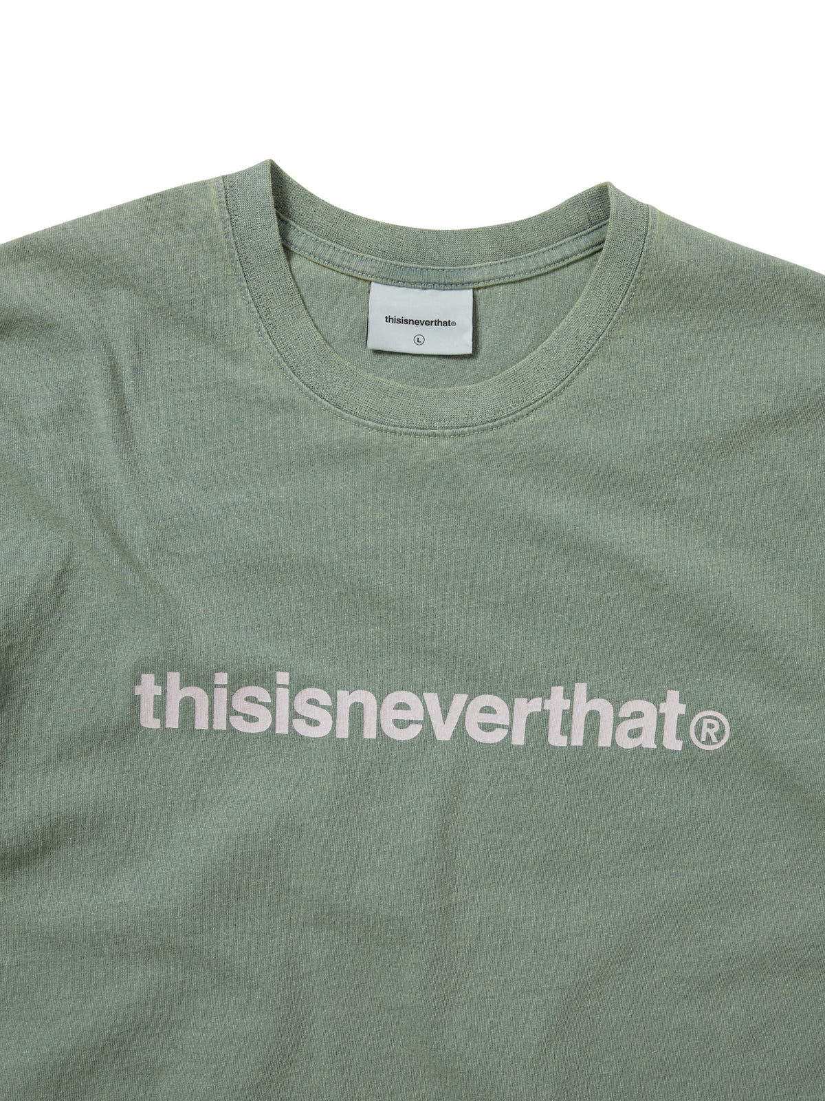 T-Logo Tee Washed Blue / thisisneverthat