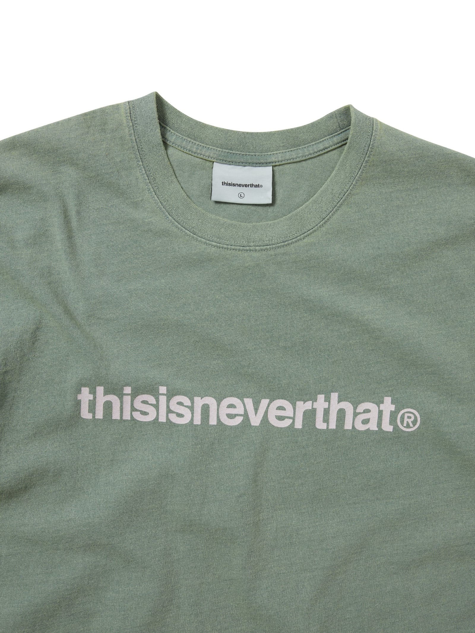 T-Logo Tee Washed Blue / thisisneverthat