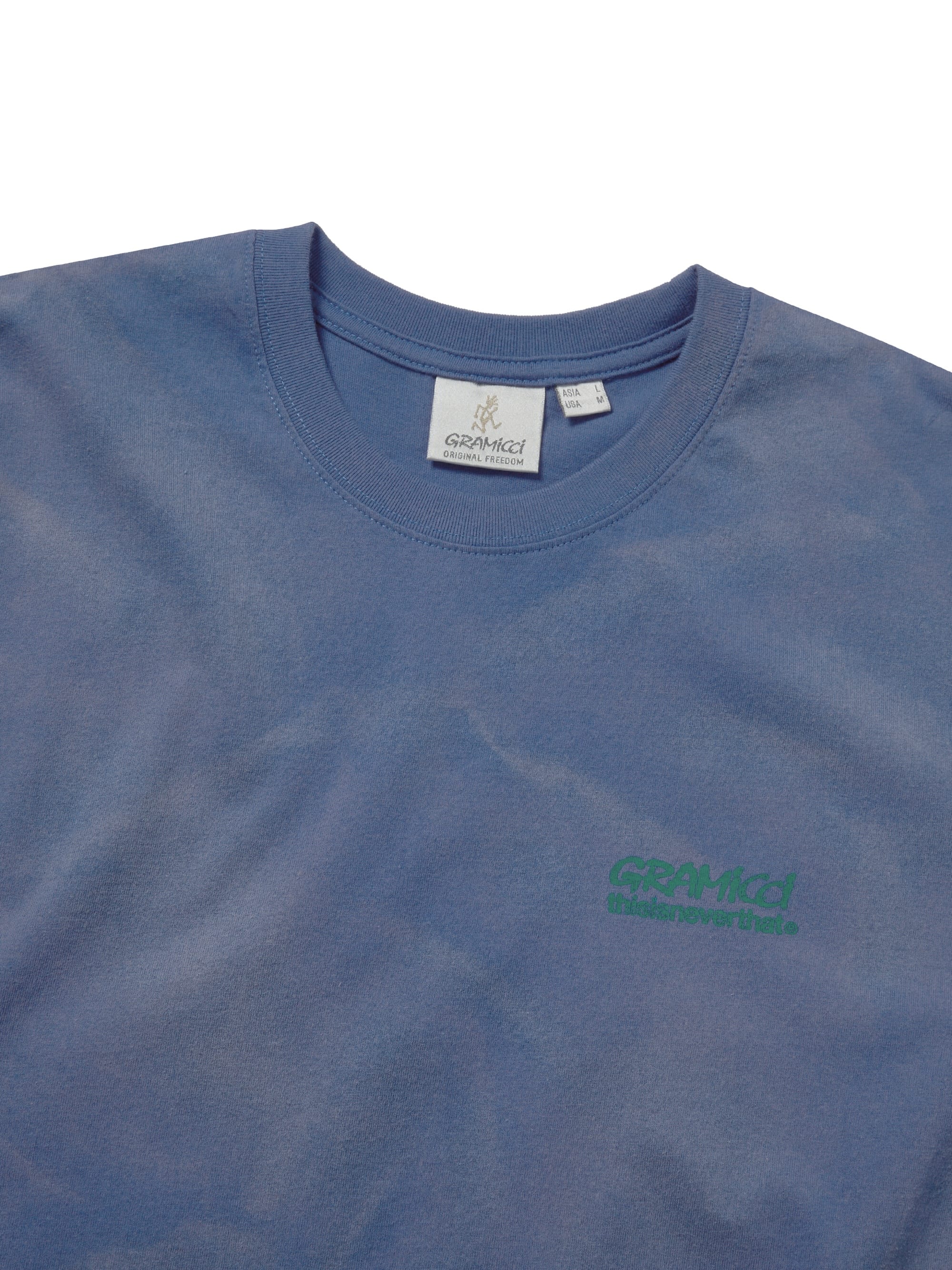 thisisneverthat x  GRAMICCI SUN FADED TEE  / Blue