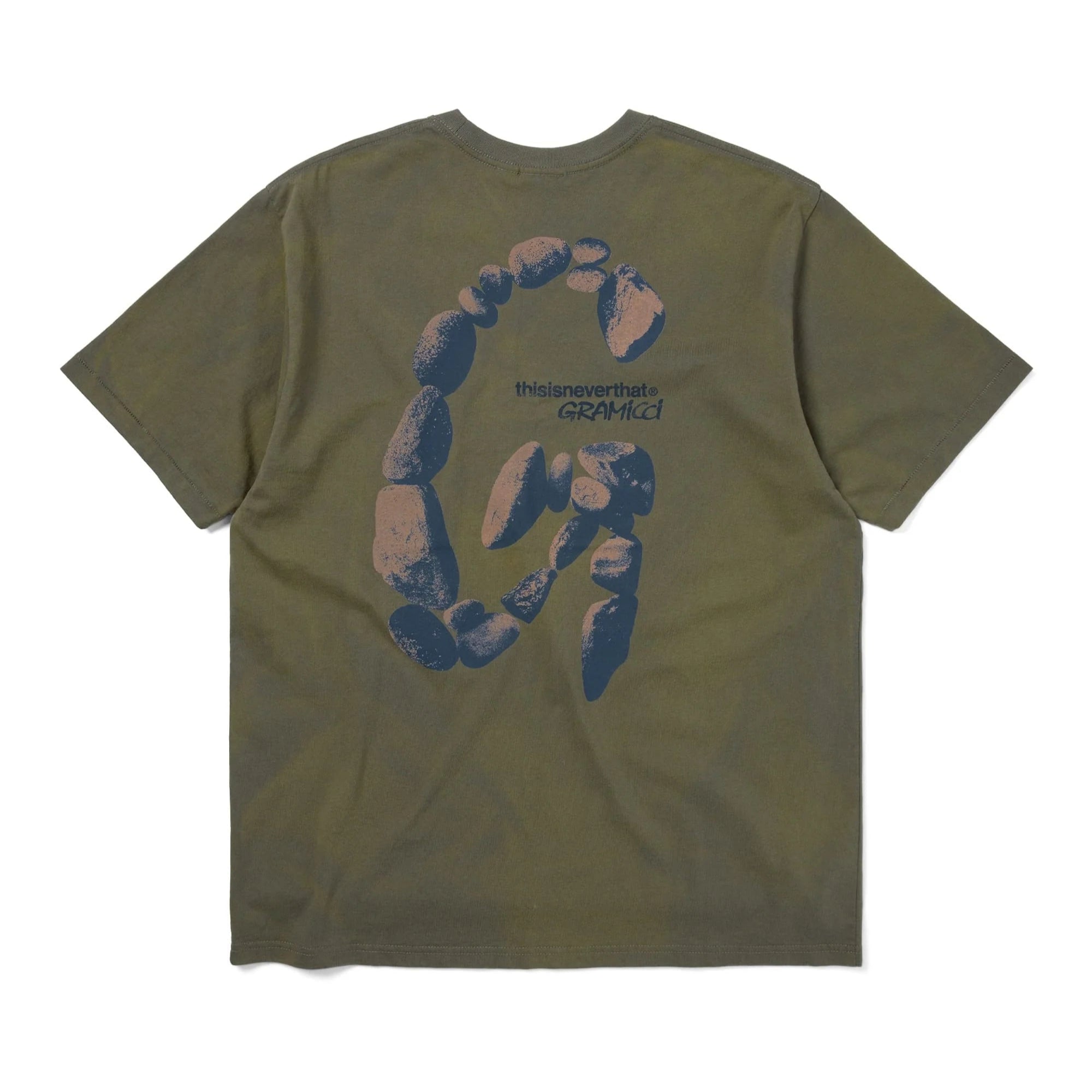 thisisneverthat x  GRAMICCI SUN FADED TEE / DARK OLIVE