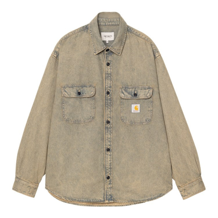 Tigan Shirt Jac / carhartt wip / blue - leather