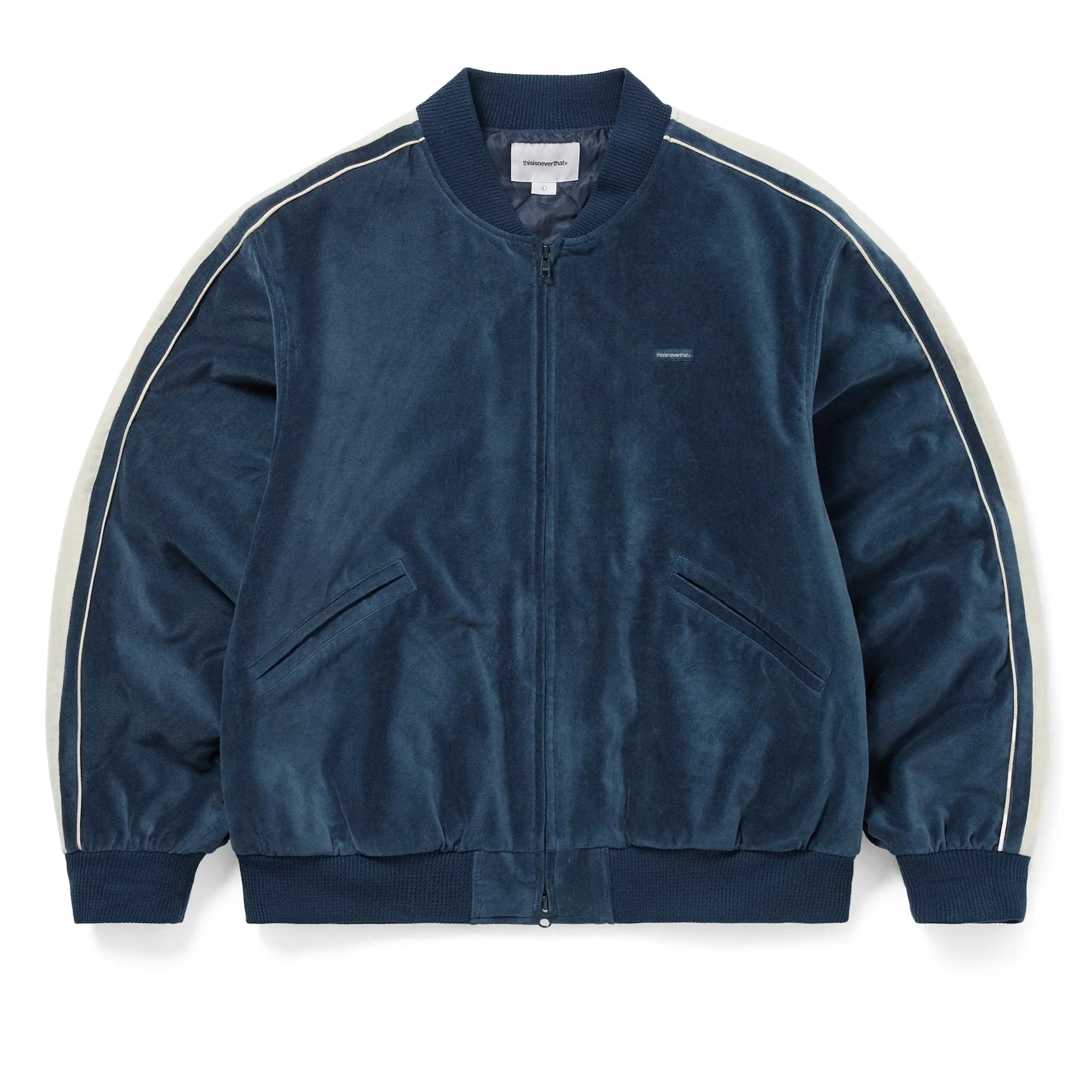 Velvet Track Jacket Blue / thisisneverthat