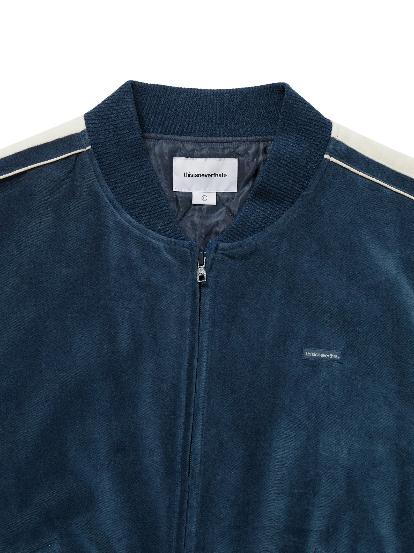 Velvet Track Jacket Blue / thisisneverthat