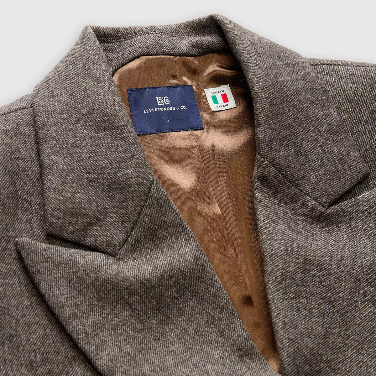 Blazer Levi’s® Blue Tab / Melange Brown And Tan