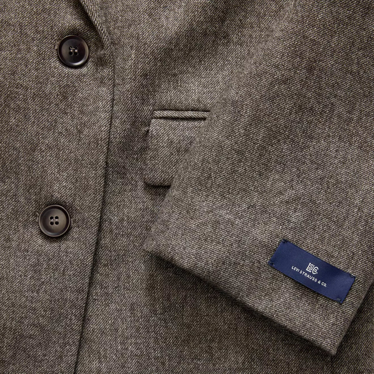 Blazer Levi’s® Blue Tab / Melange Brown And Tan