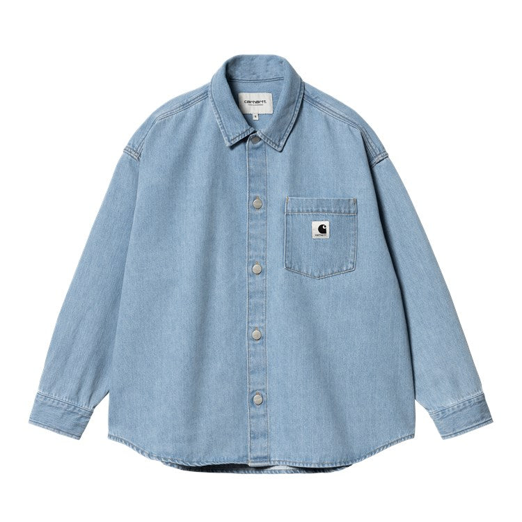 W' Alta Shirt Jac / carhartt wip/ blue stone bleached