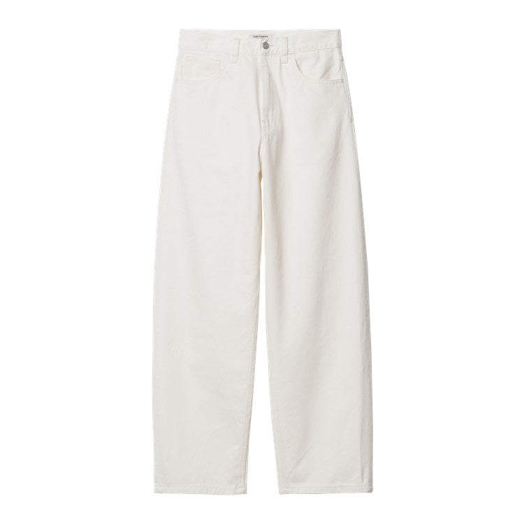 W' Brandon Pant / carhartt wip / white rinsed