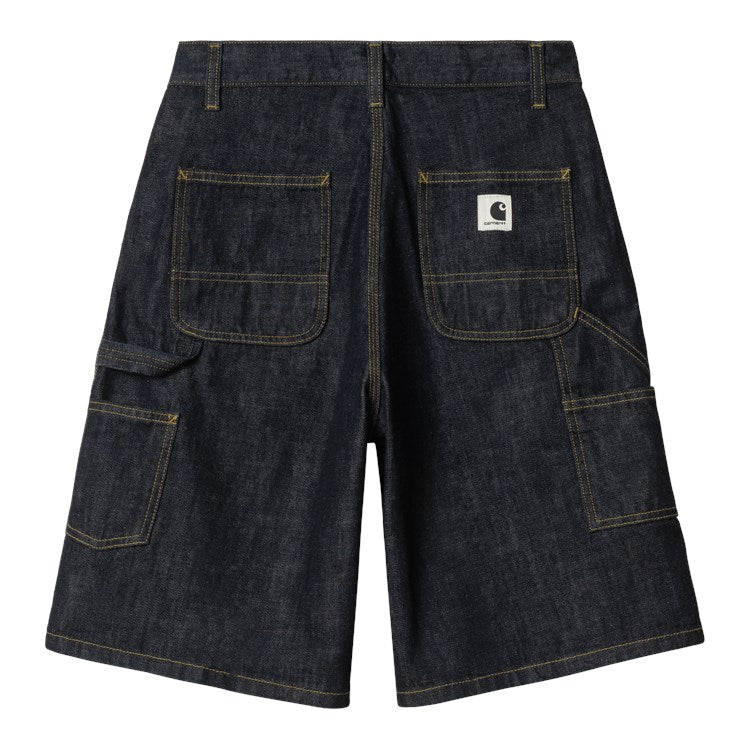 W&#39; Brandon Single Knee Short / carhartt wip / blue rinsed