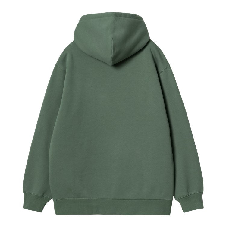 W' Hooded Carhartt Sweatshirt / carhartt wip / duck green