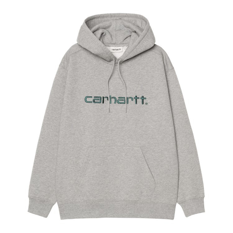 W' Hooded Carhartt Sweatshirt / carhartt wip / grey heather