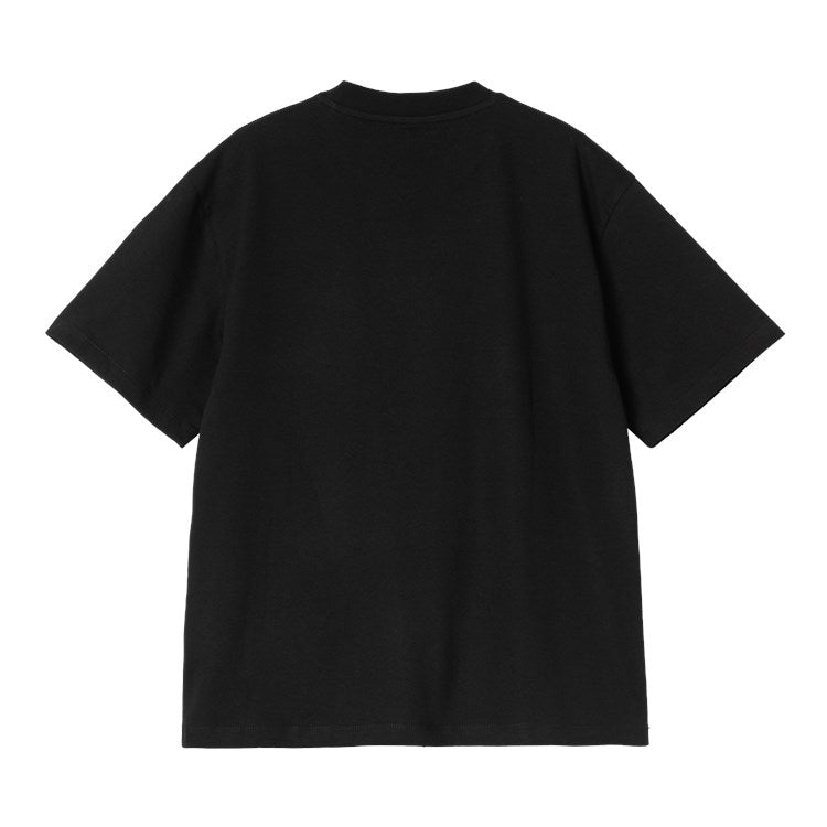 W&#39; S/S Heart Patch T-Shirt / carhartt wip / black