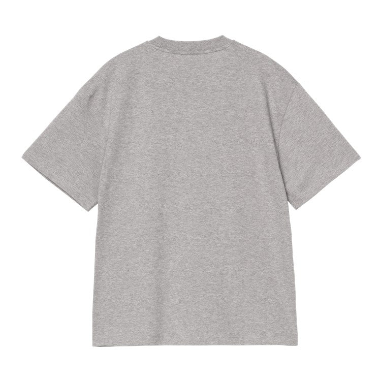 W' S/S Heart Patch T-Shirt / carhartt wip / grey heather