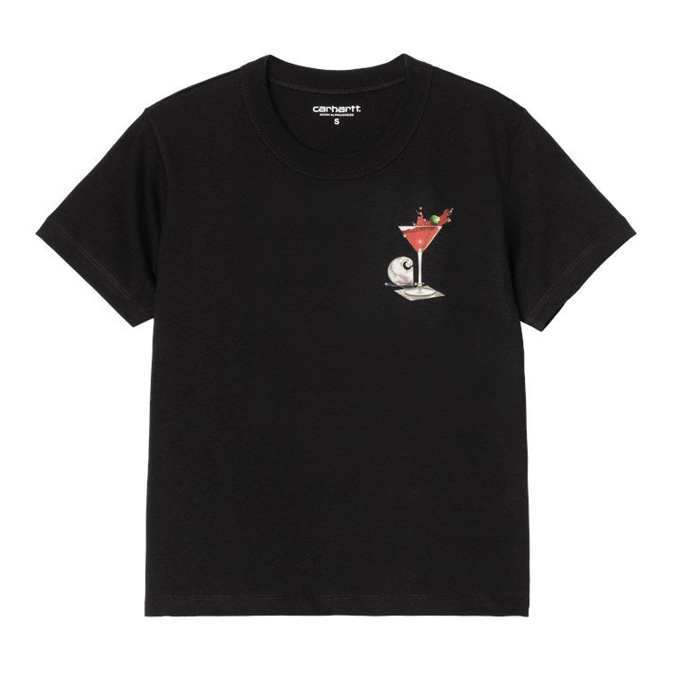 W&#39; S/S Jake Garcia T-SHIRT / CARHARTT WIP/ BLACK