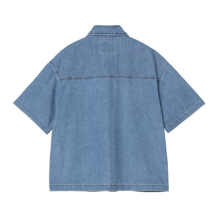 W' S/S Lovilia Shirt / carhartt wip / blue stone washed