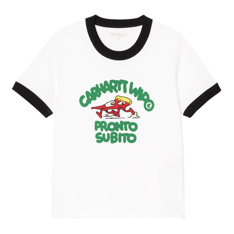 W&#39; S/S Pronto T-Shirt / carhartt wip / white