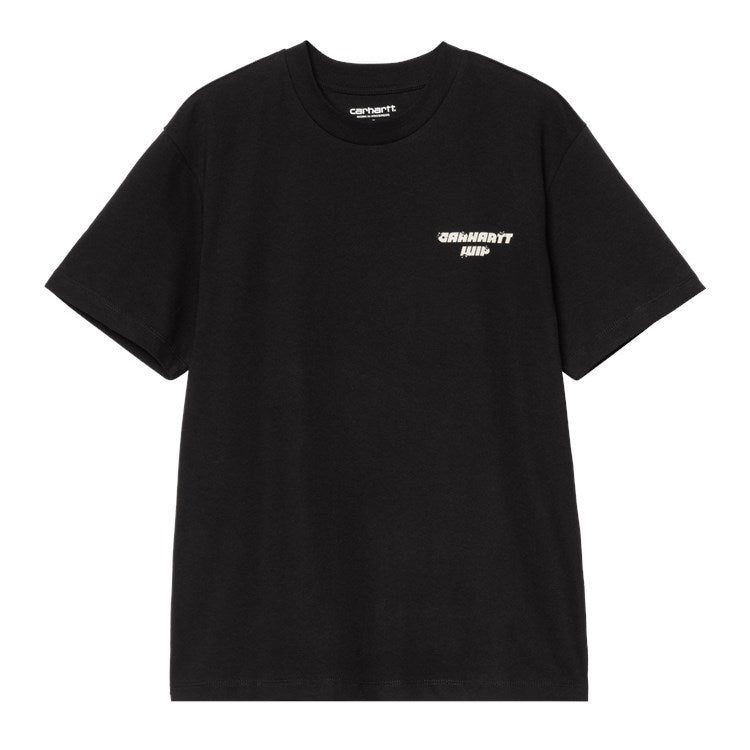 W' S/S Wiptopia T-Shirt / carhartt wip black