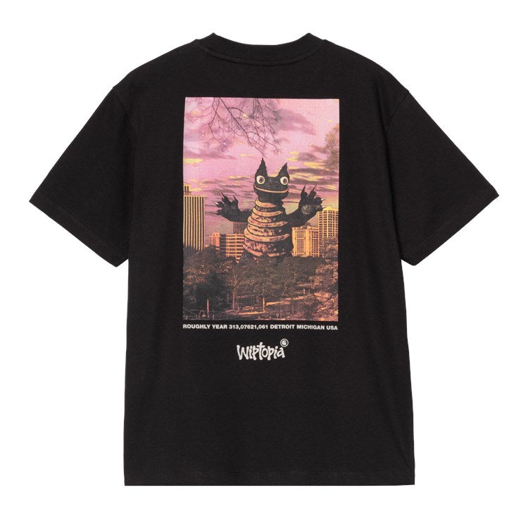 W&#39; S/S Wiptopia T-Shirt / carhartt wip black