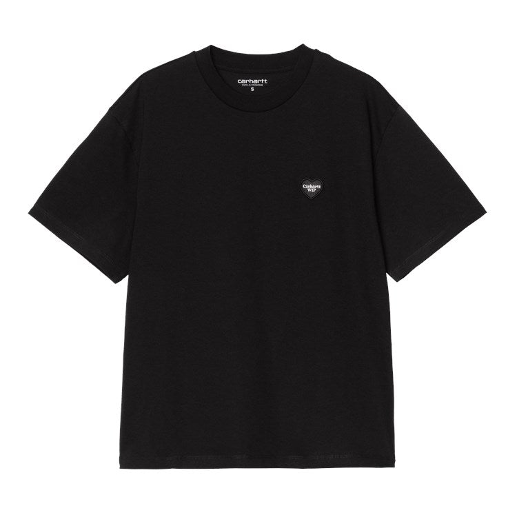 W' S/S Heart II Hartt T-Shirt / carhartt wip / black