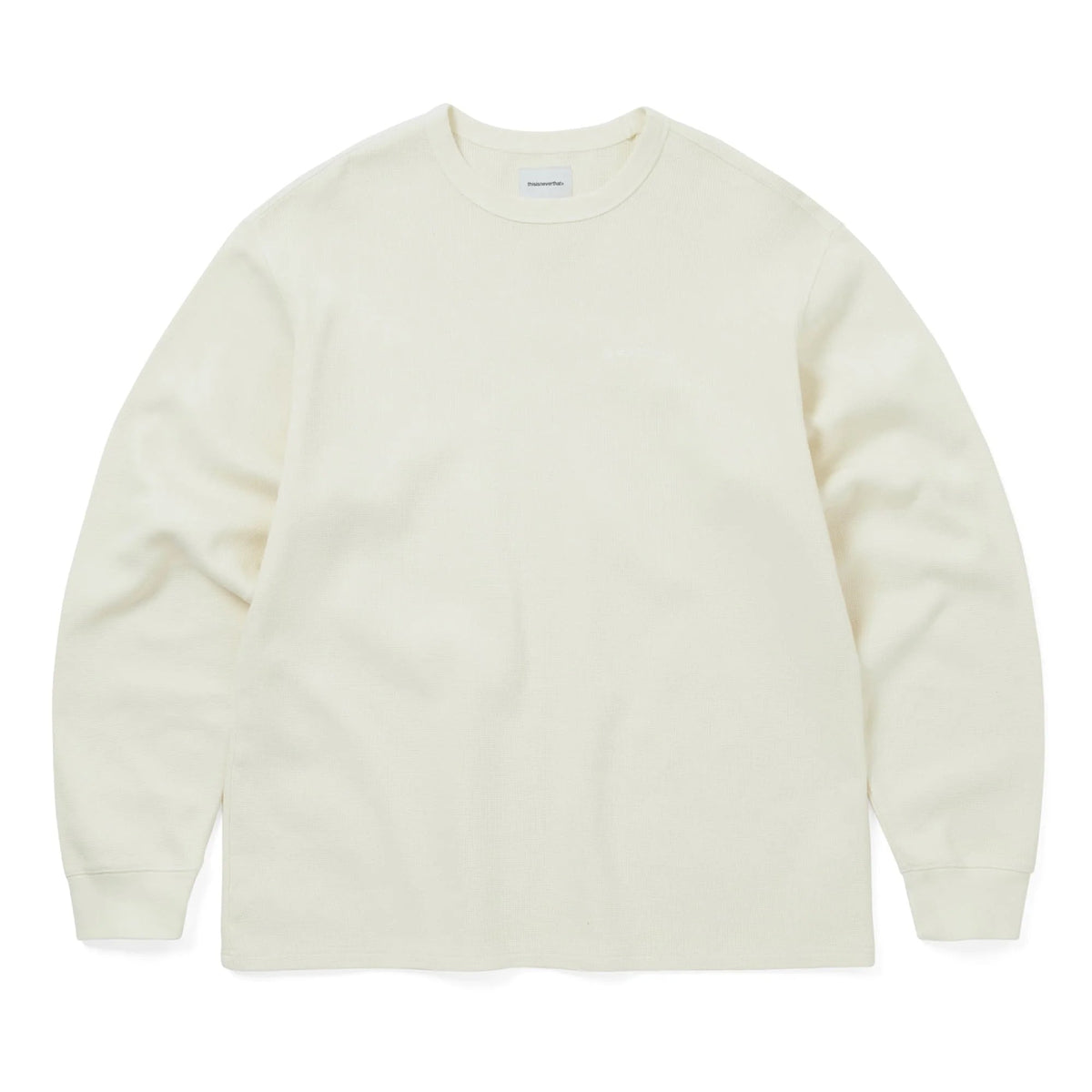 Waffle L/S Tee Ivory / thisisneverthat