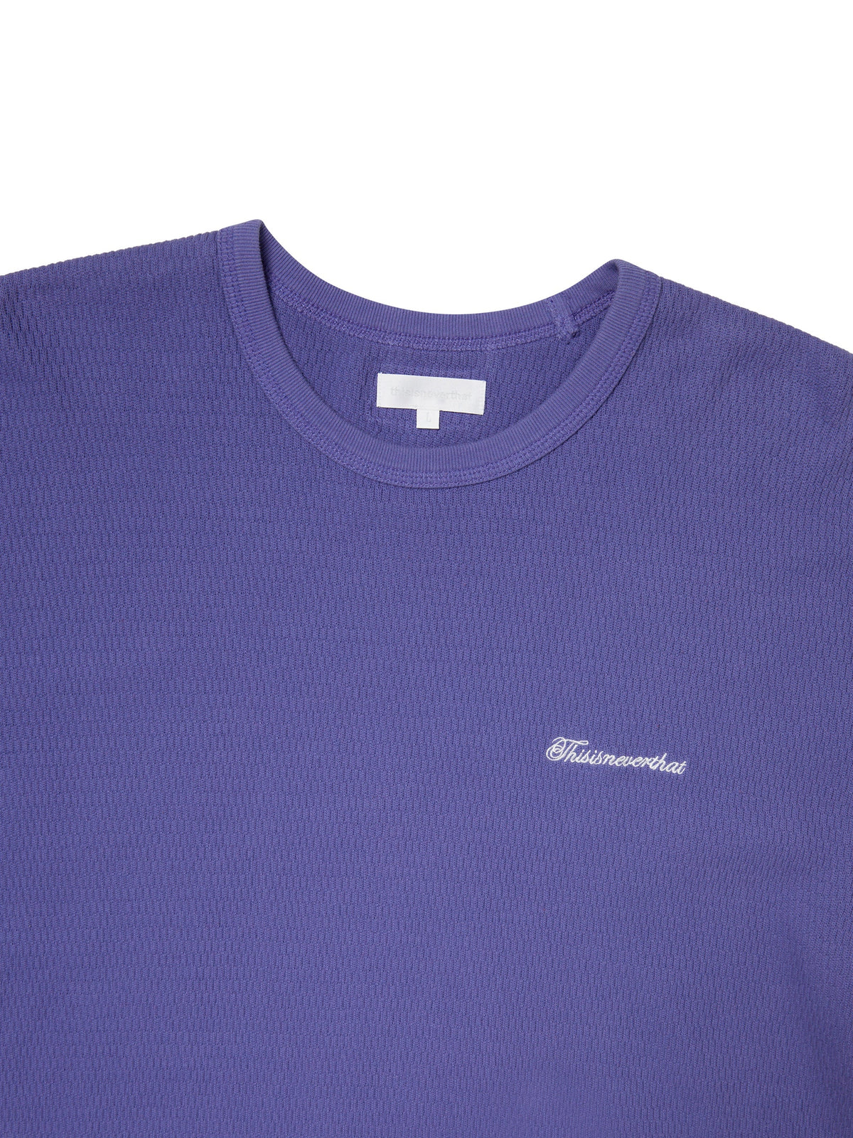 Waffle Tee / thisisneverthat / purple