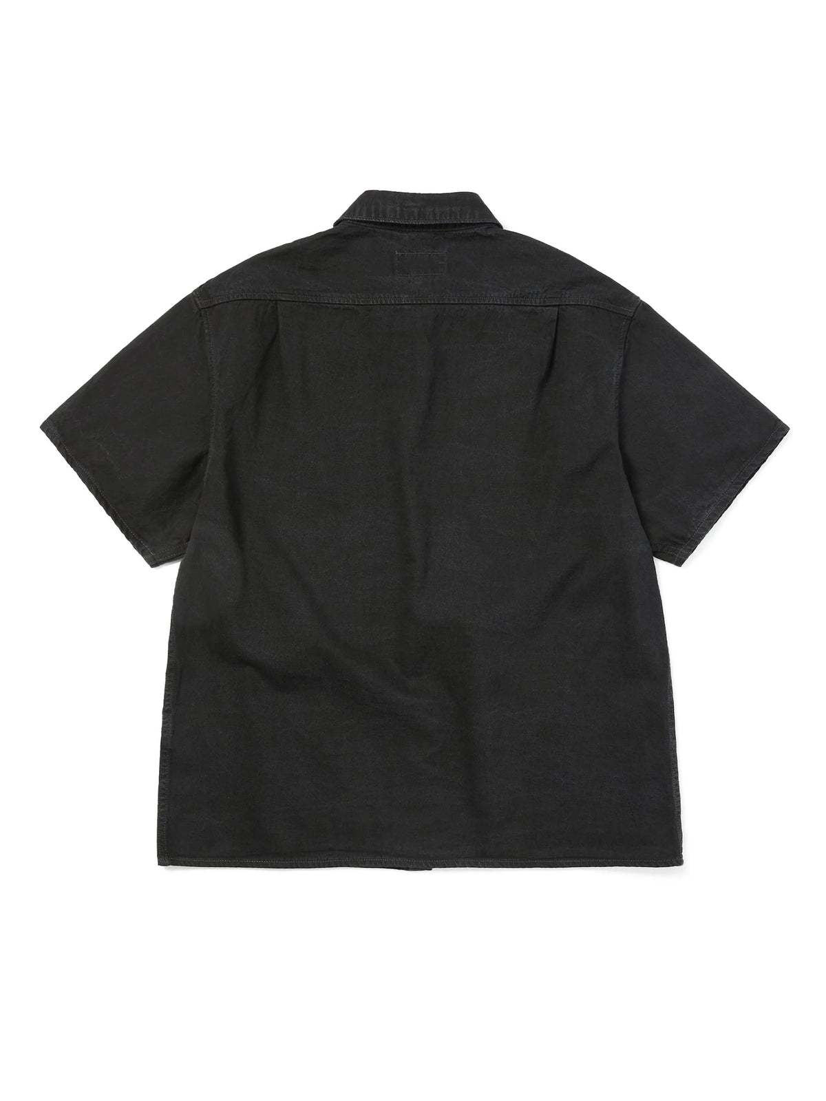 Washed Denim S/S Shirt Black / THISISNEVERTHAT