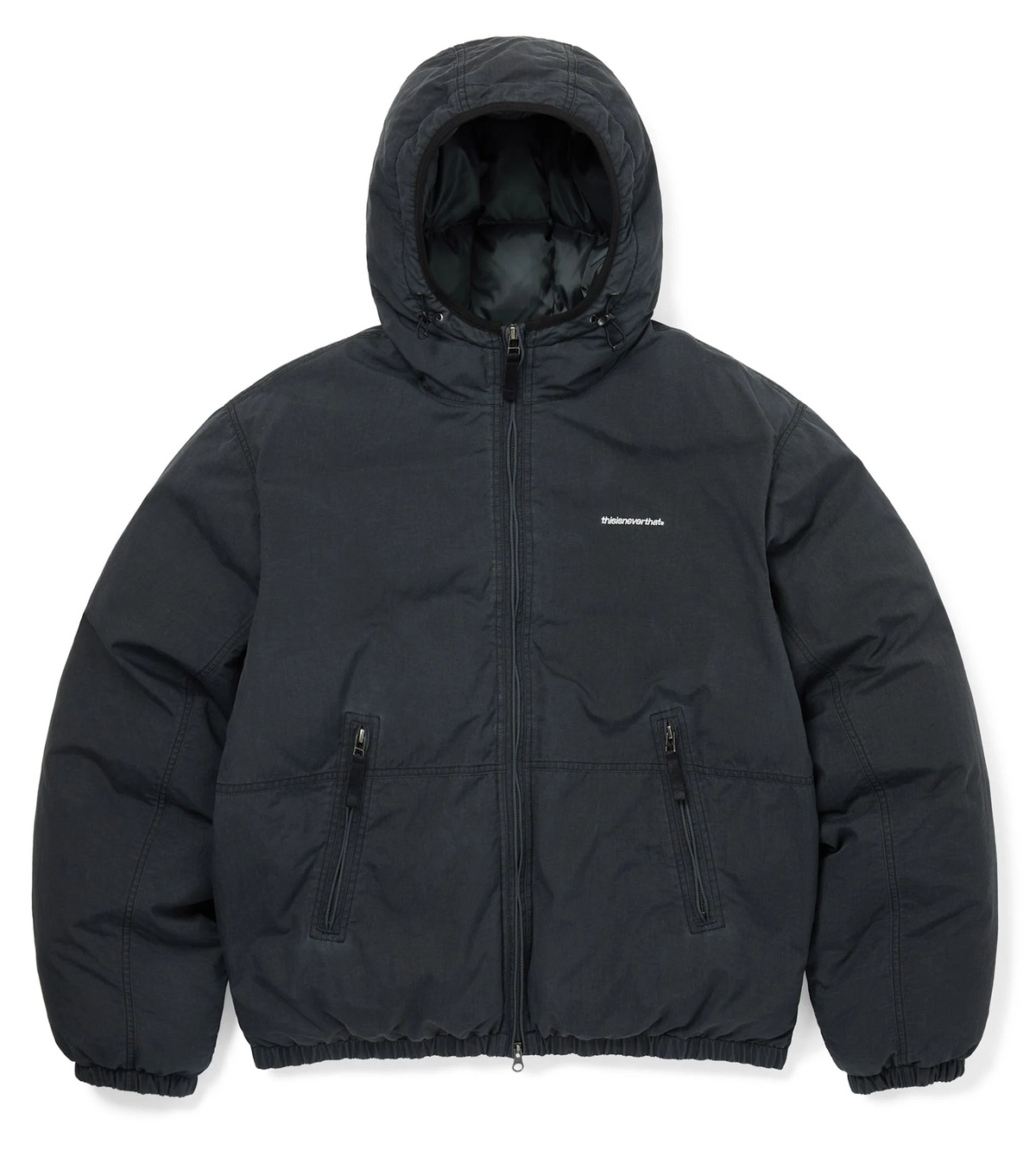 Washed Down Puffer Jacket / THISISNEVERTHAT / BLACK