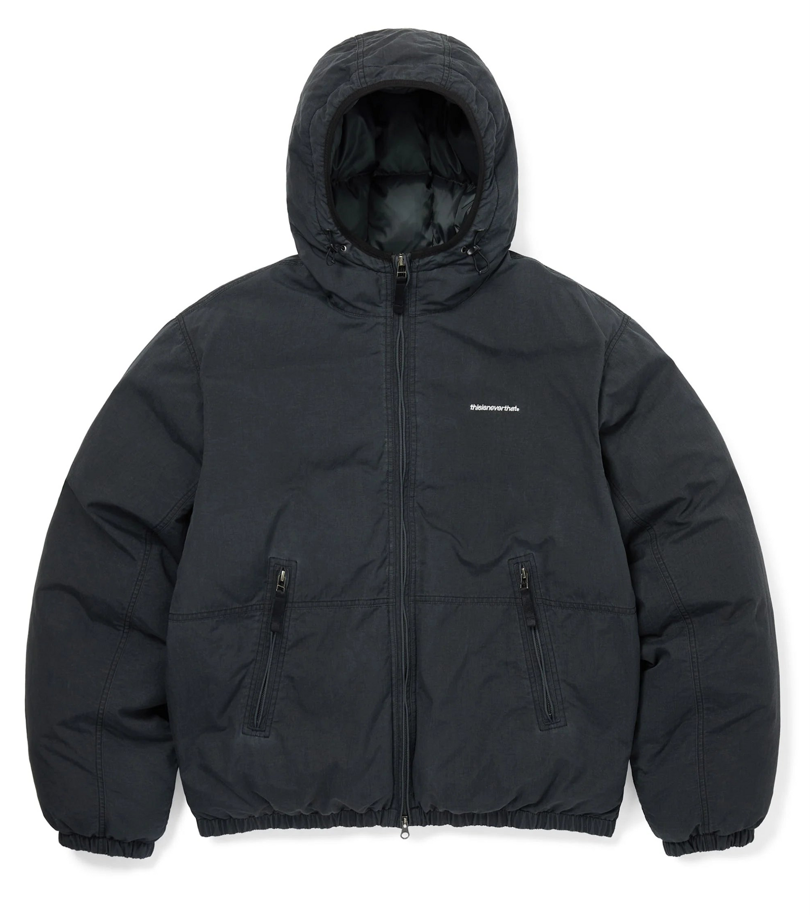 Washed Down Puffer Jacket / THISISNEVERTHAT / BLACK