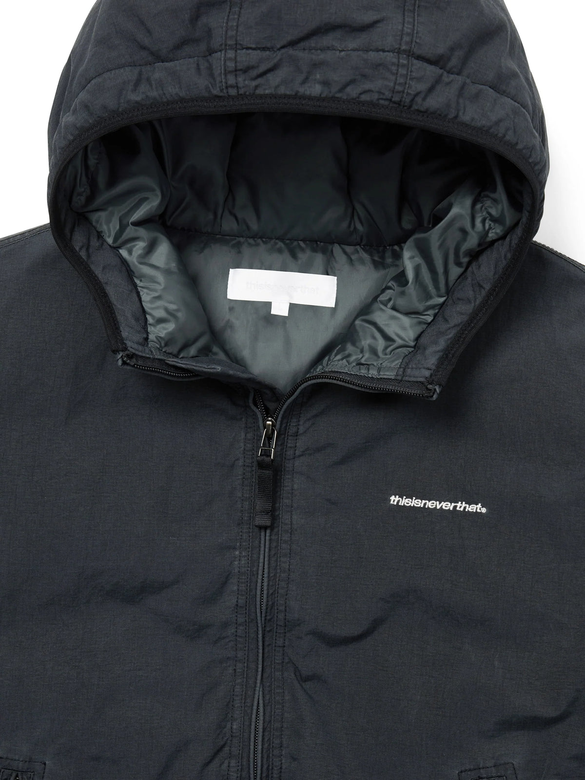 Washed Down Puffer Jacket / THISISNEVERTHAT / BLACK