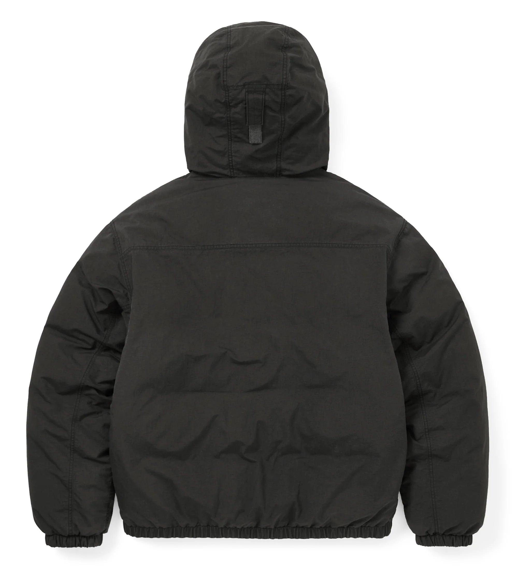 Washed Down Puffer Jacket Black / thisisneverthat