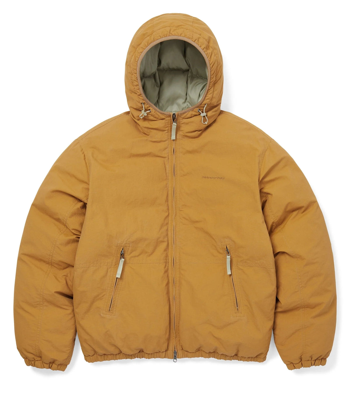 Washed Down Puffer Jacket / THISISNEVERTHAT / ORANGE