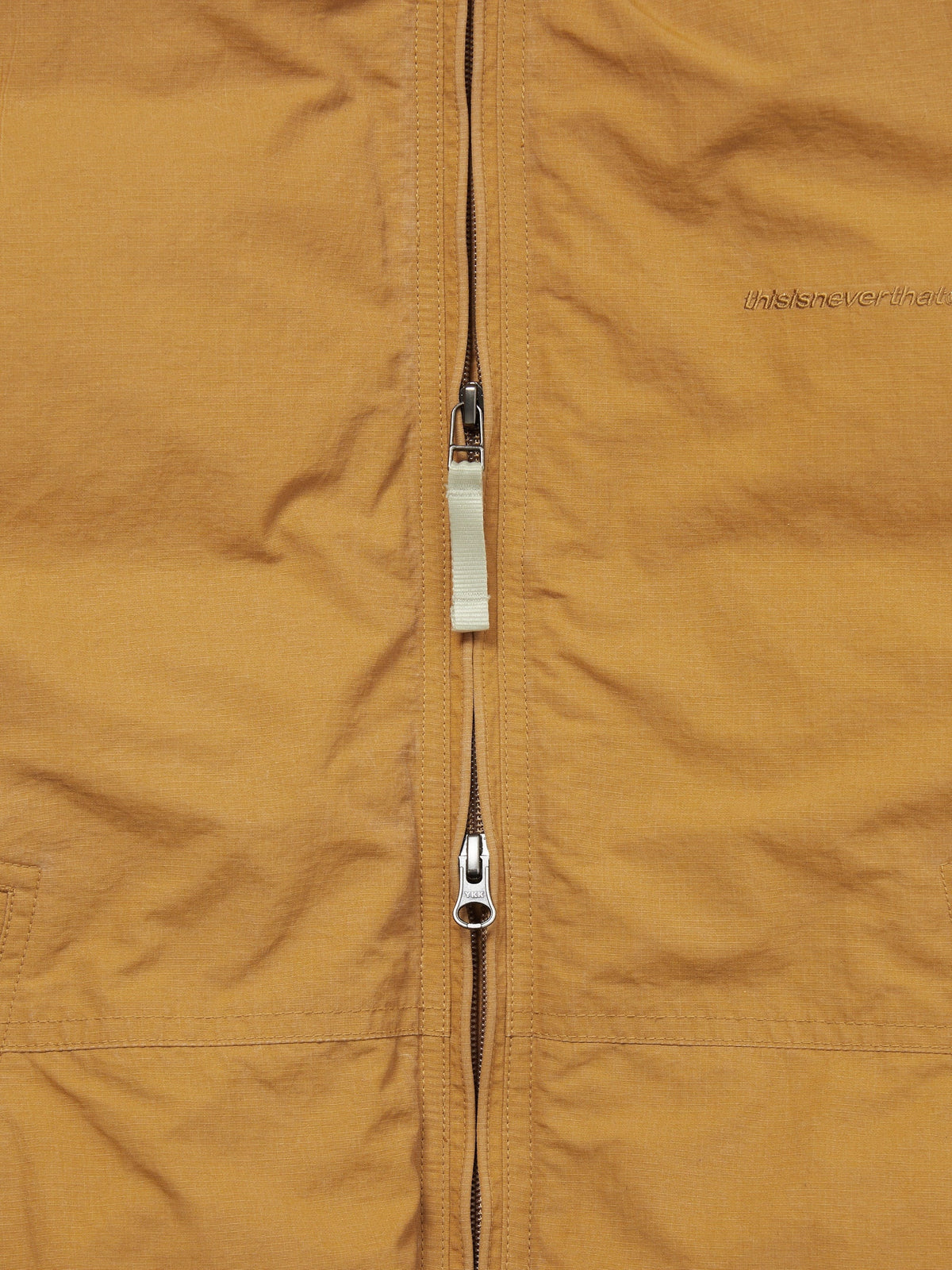 Washed Down Puffer Jacket / THISISNEVERTHAT / ORANGE