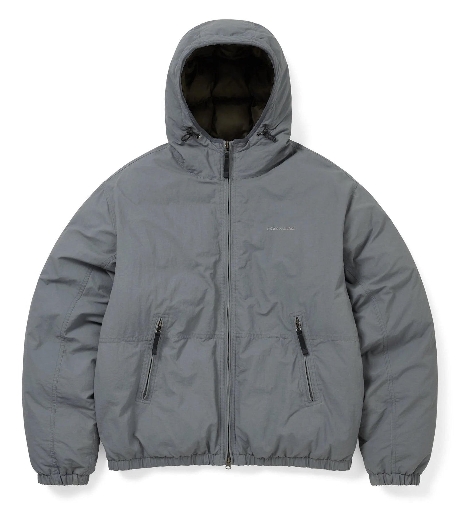 Washed Down Puffer Jacket Slate / THISISNEVERTHAT