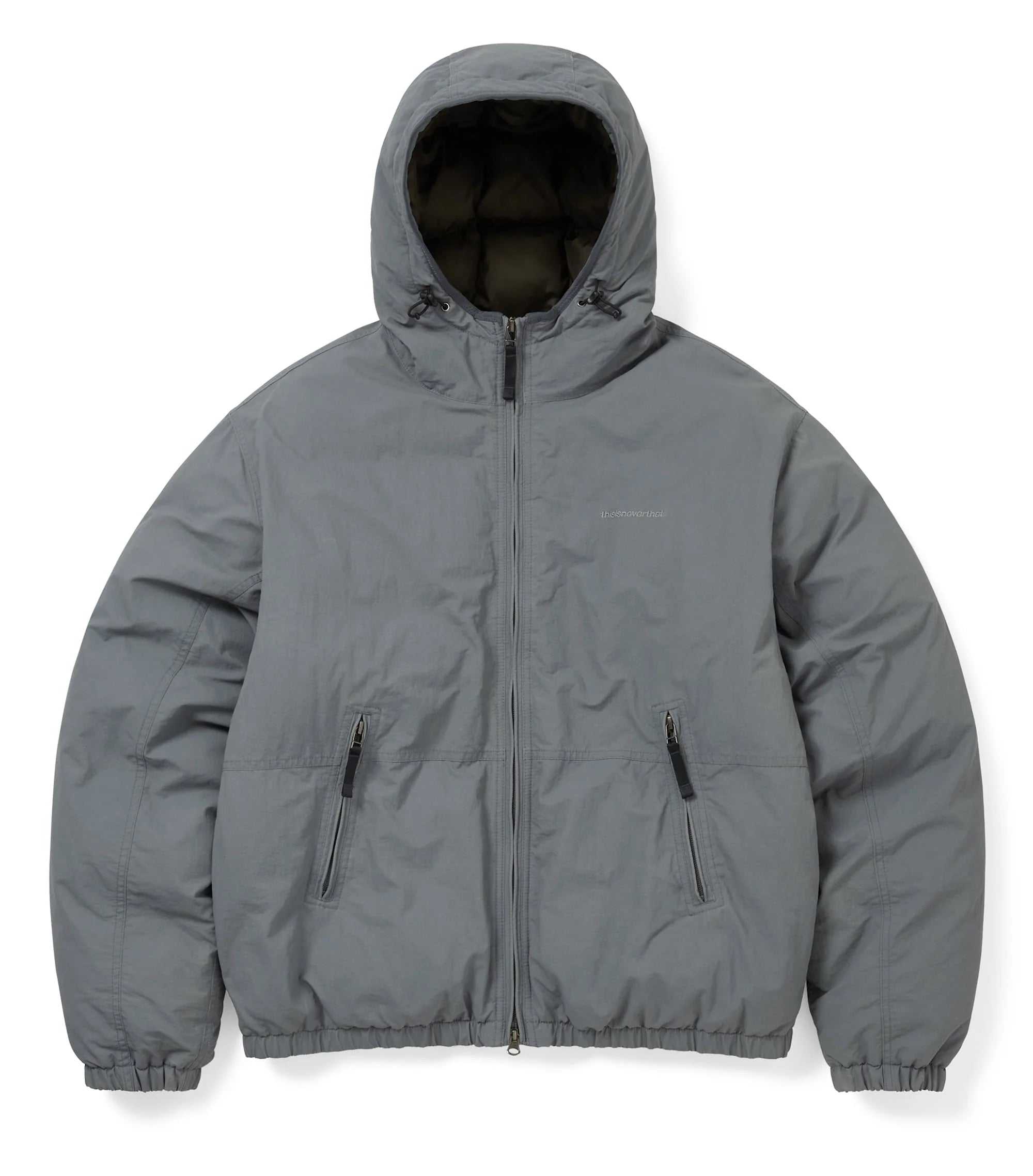 Washed Down Puffer Jacket Slate / THISISNEVERTHAT