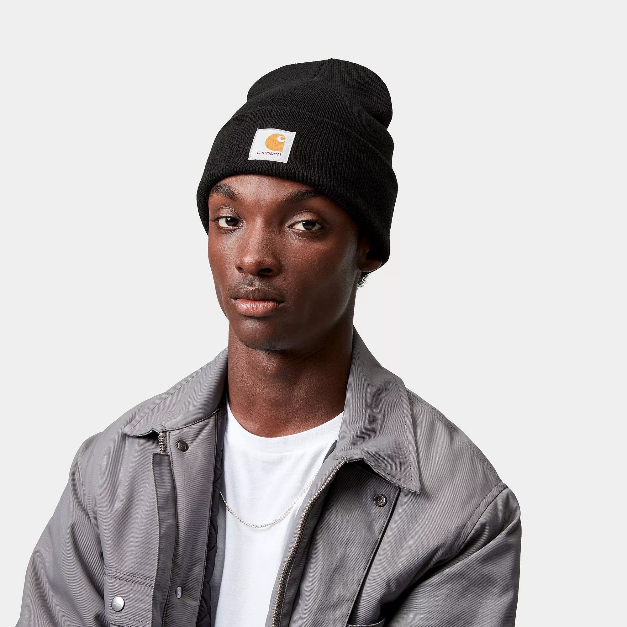 Acrylic Watch Hat  / carhartt wip / black