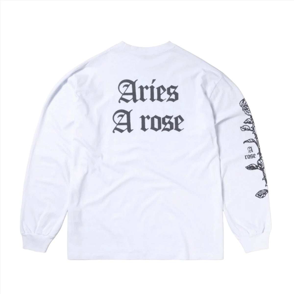 ARIES AROSE LS TEE WHITE / ARIES