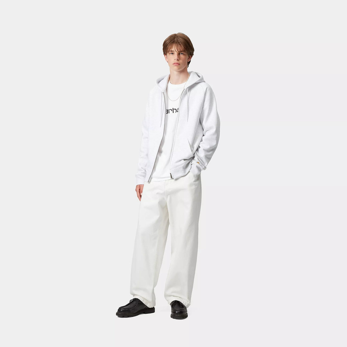 Brandon Pant  / carhartt wip / white rinsed