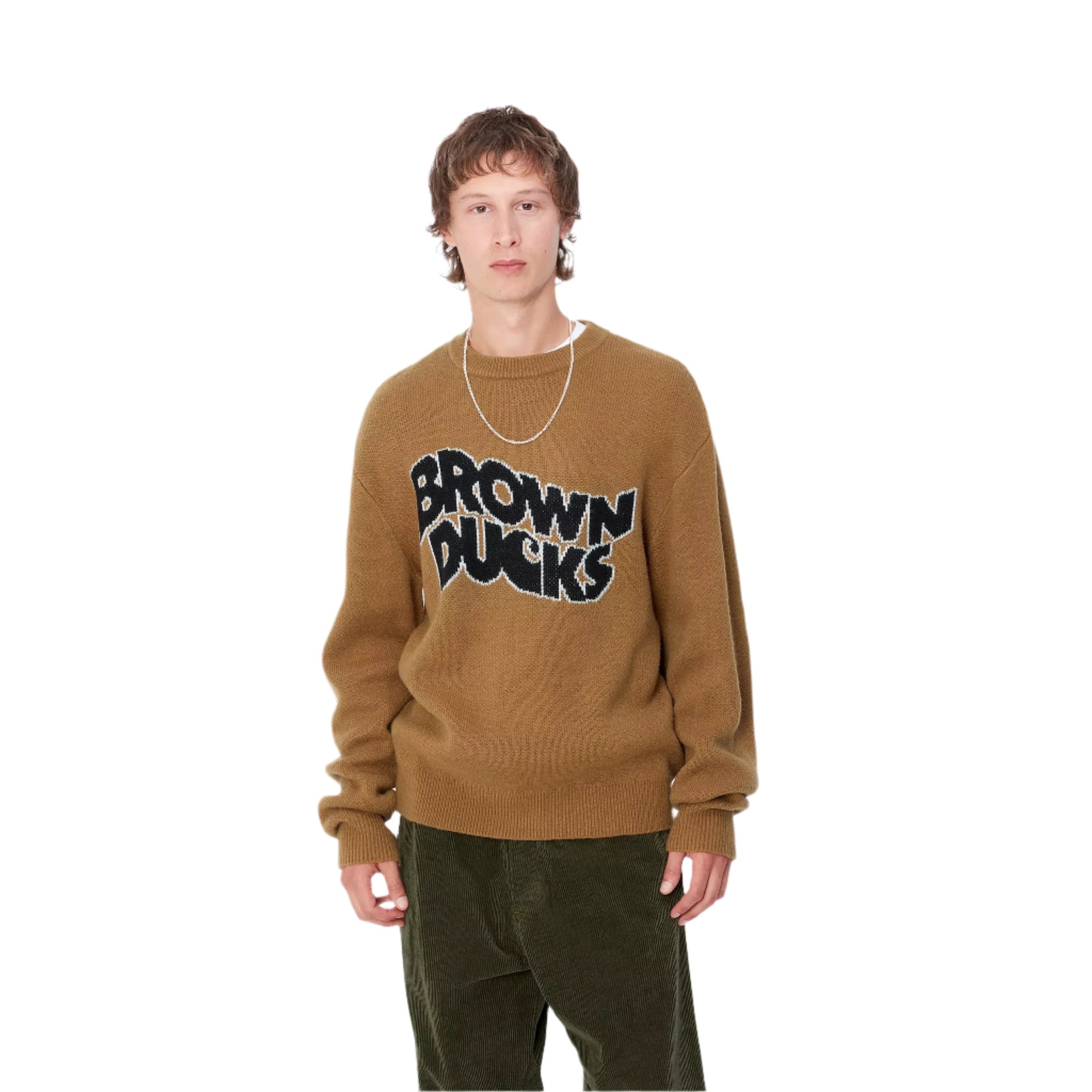 Brown Ducks Sweater / CARHARTT WIP / HAMILTON BROWN