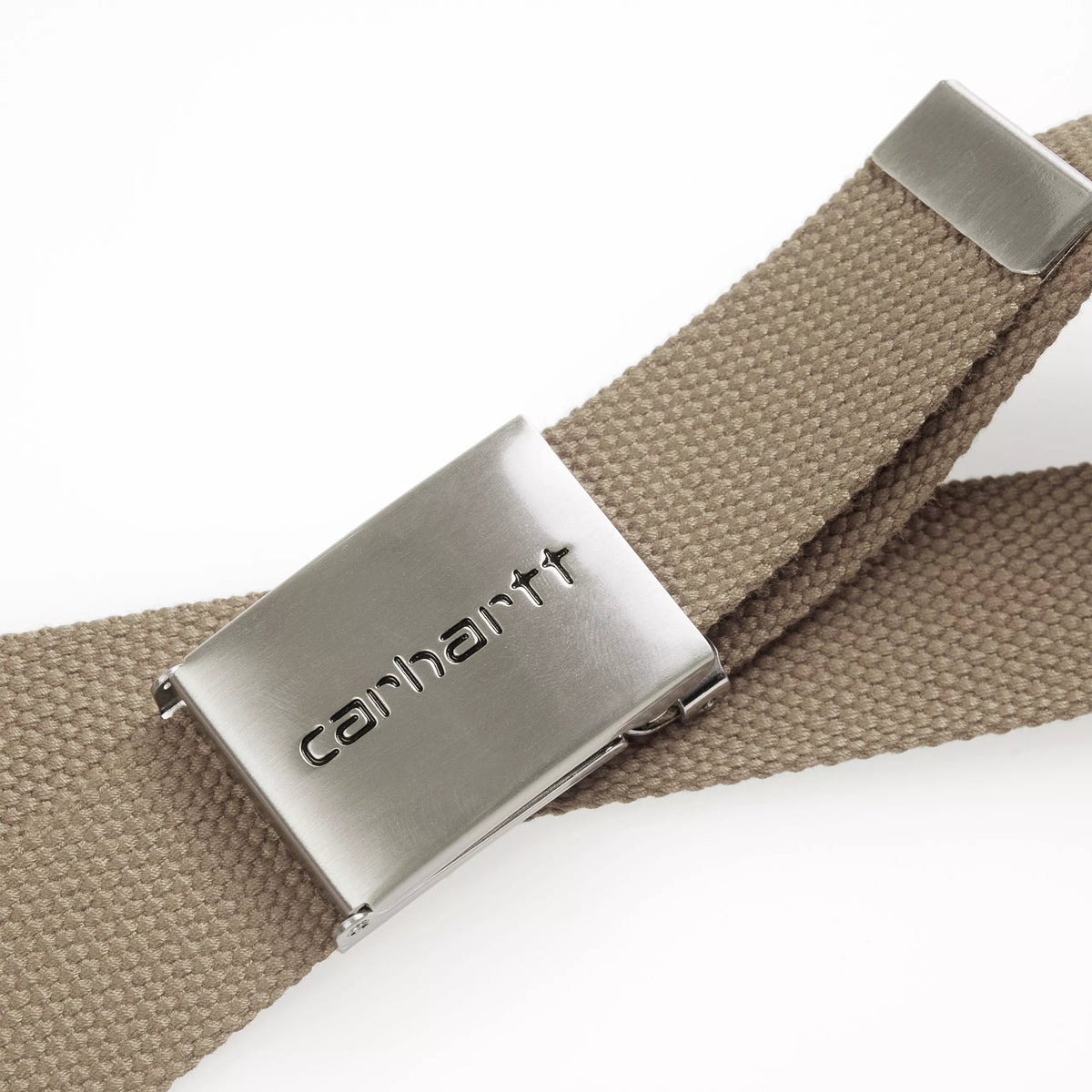 Clip Belt Chrome  / carhartt wip / leather