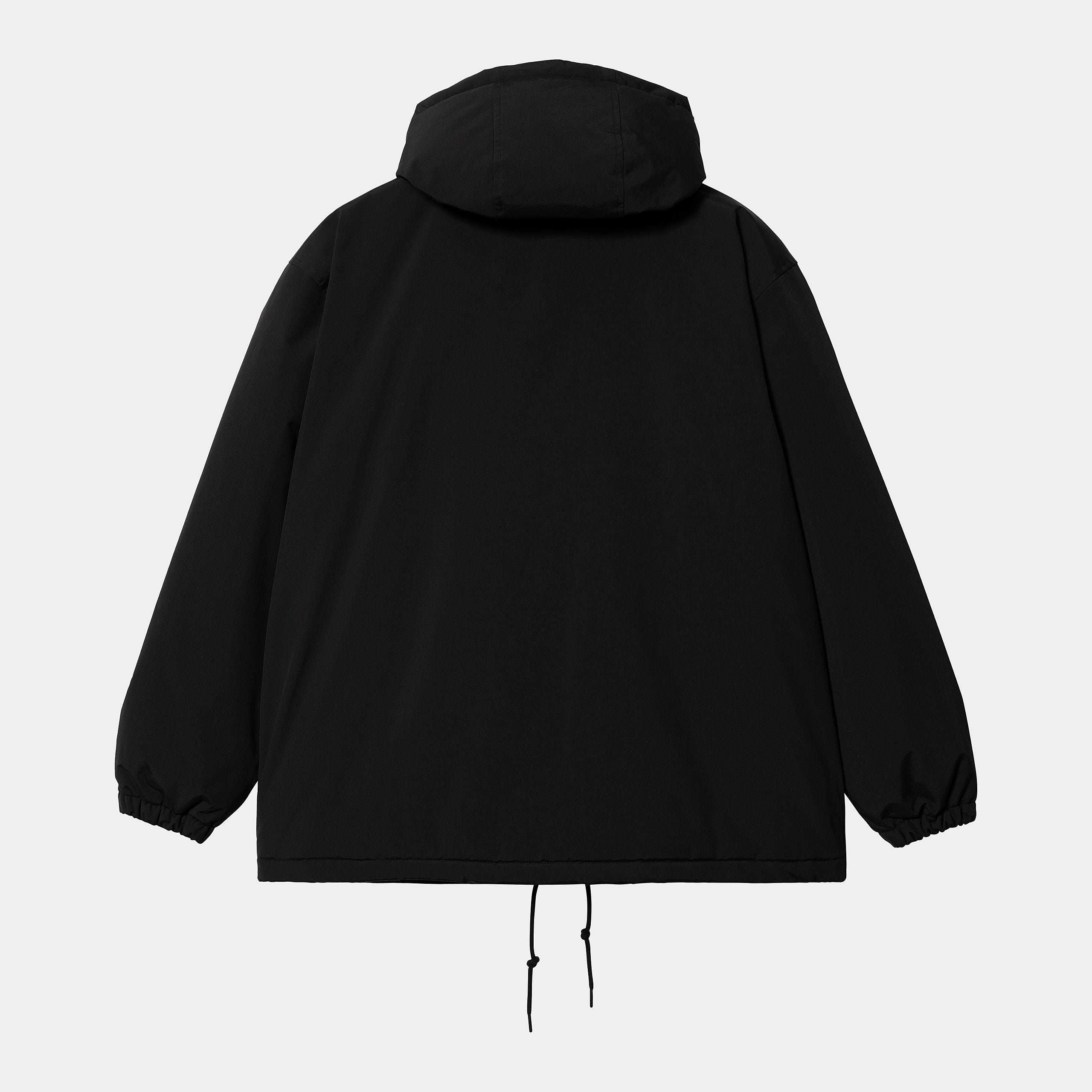 HOODED COACH JACKET / CARHARTT WIP / BLACK - Spoon Clothes