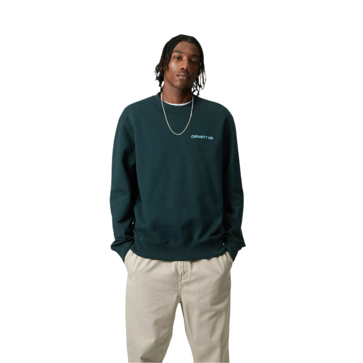 Greatest Flicks Sweat / CARHARTT WIP / DEEP LAGOON