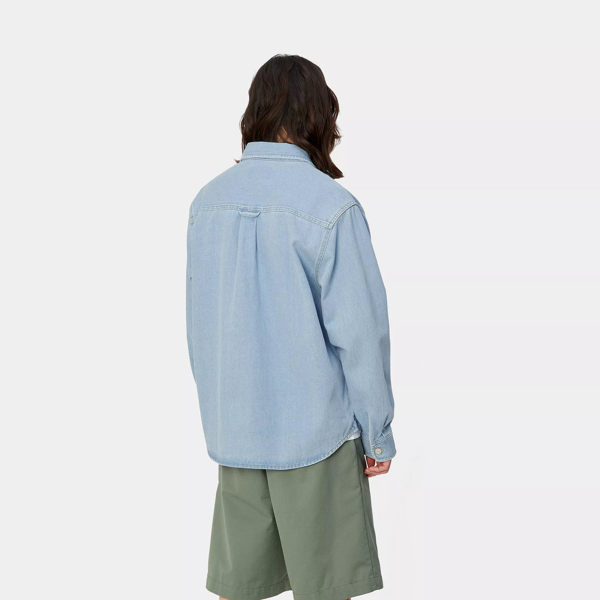 Harvey Shirt Jac / carhartt wip/ blue stone bleached