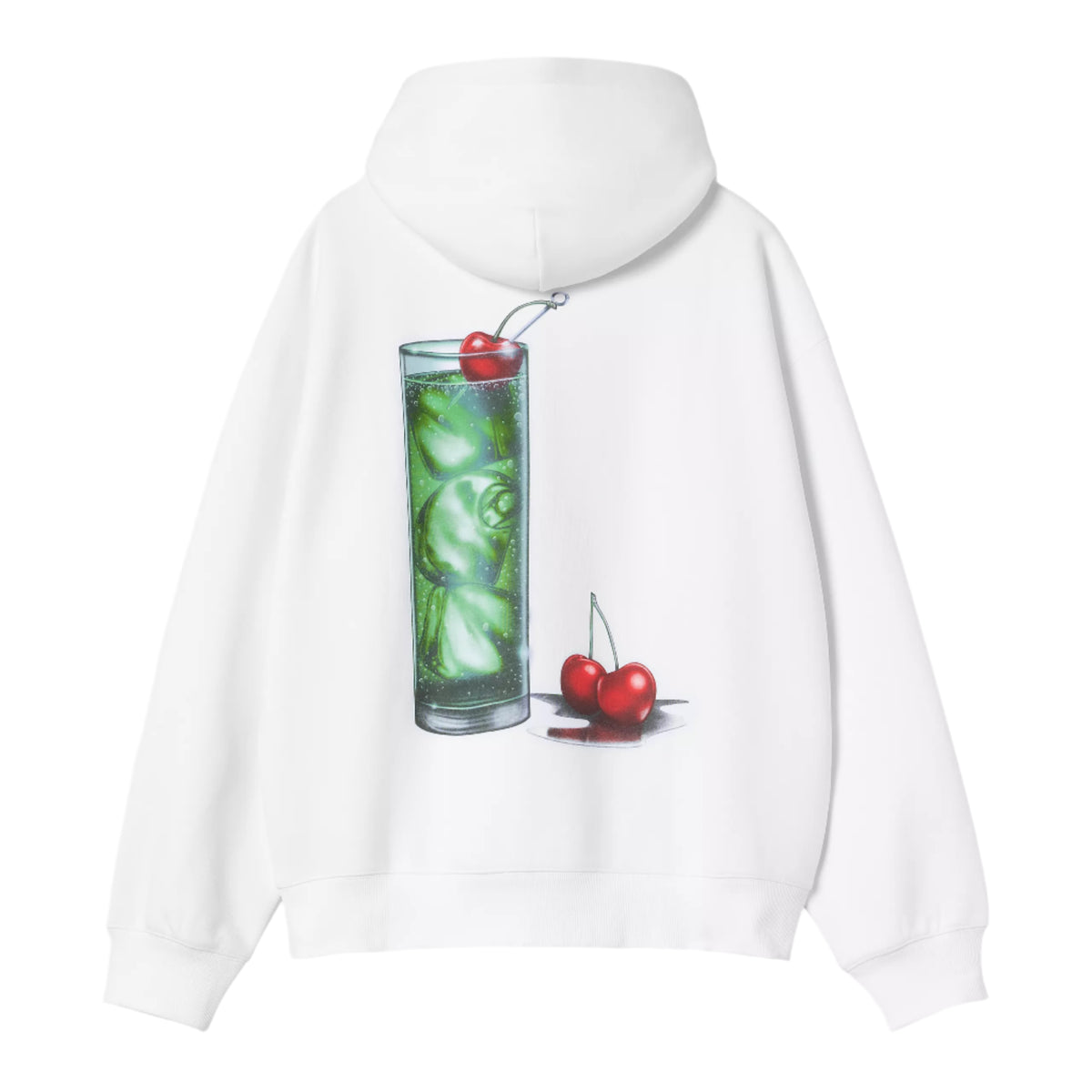 Hooded Jake Garcia Sweatshirt / CARHARTT WIP / WHITE