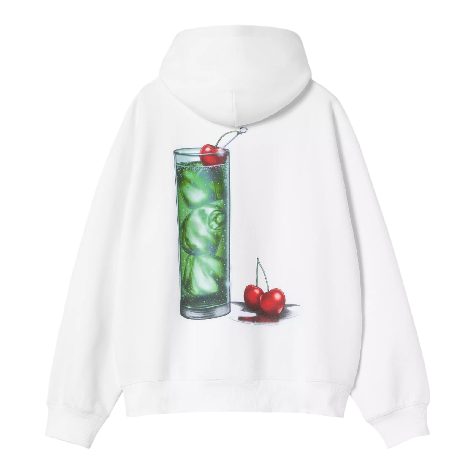 Hooded Jake Garcia Sweatshirt / CARHARTT WIP / WHITE