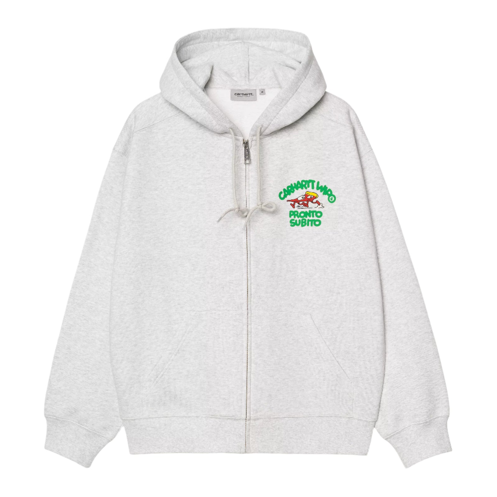 Hooded Pronto Sweat Jacket / carhartt wip / ash heather